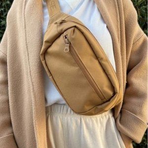 Girlfriend Collective Fanny Pack Belt Bag in Fawn
